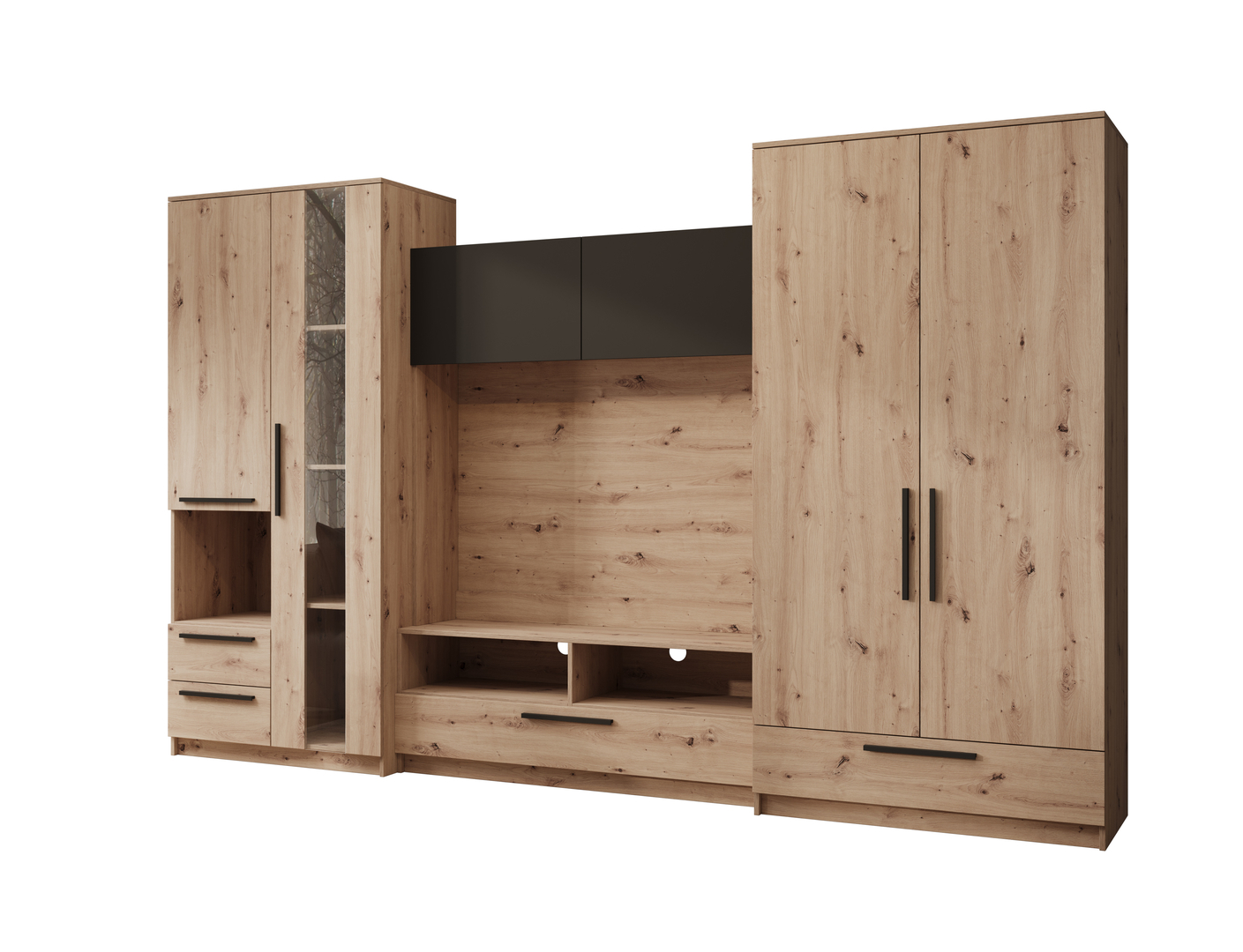 Levně Obývací stěna Male - ADRK FURNITURE