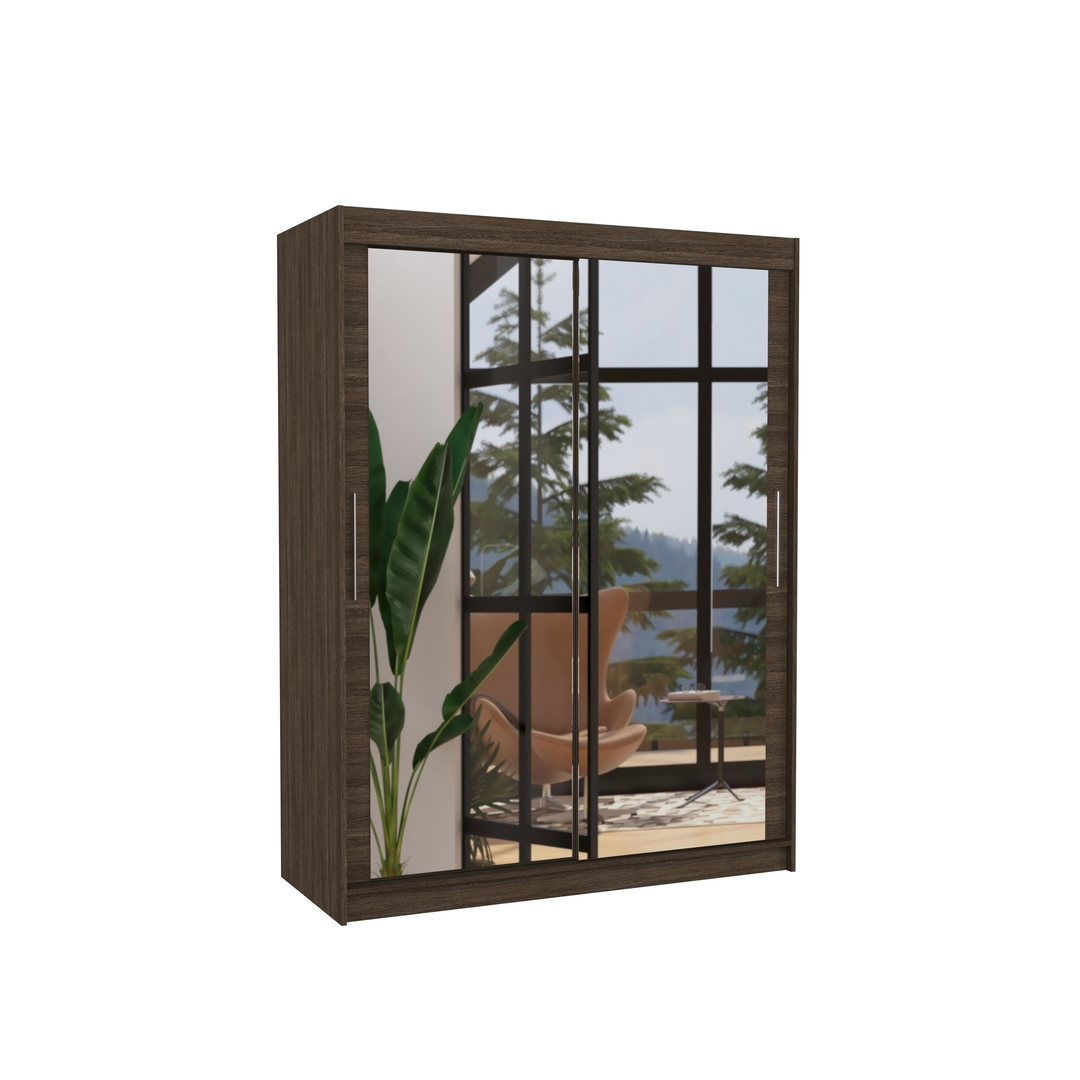 Levně Šatní skříň Permo 150 - ADRK FURNITURE