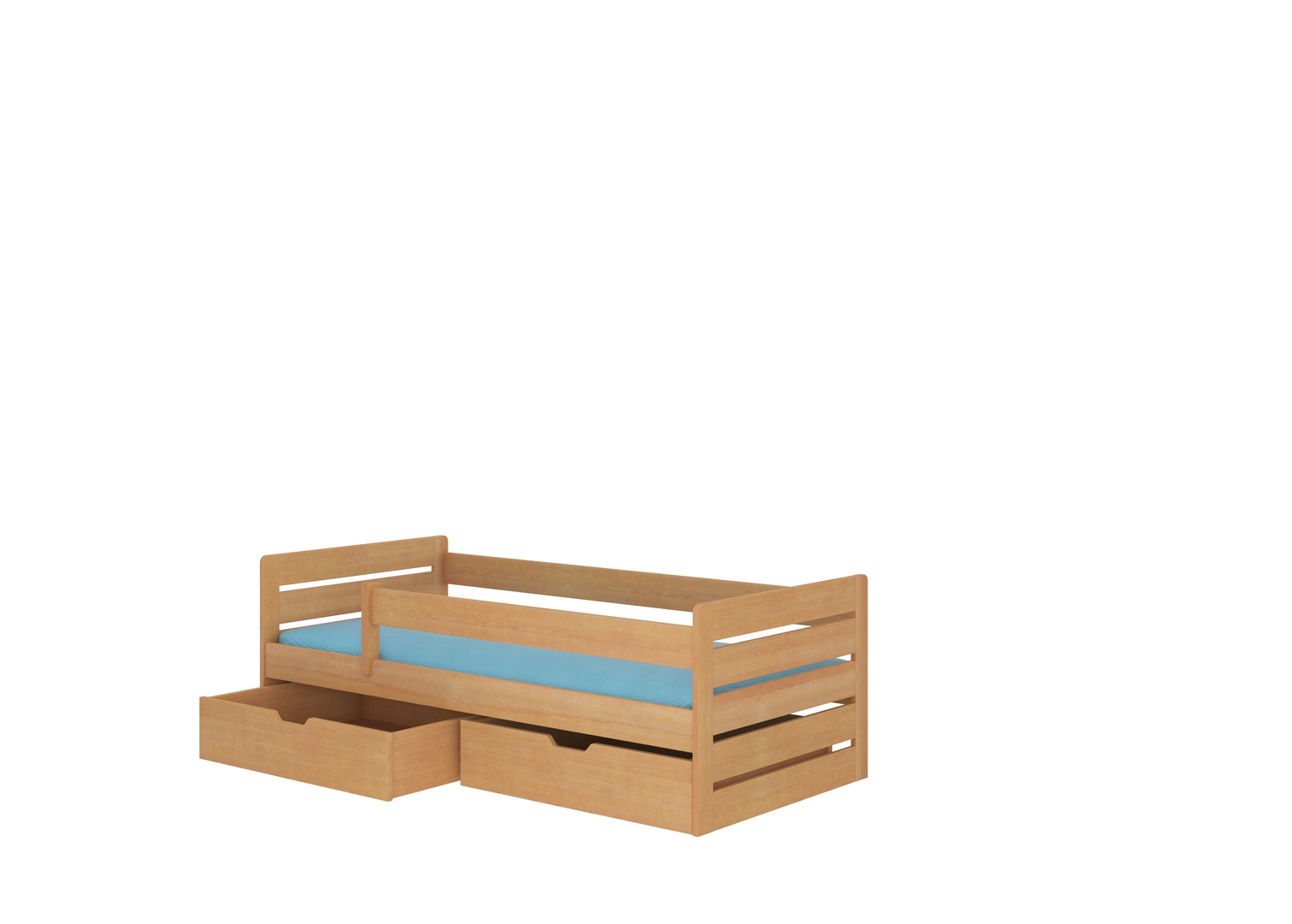 Levně Postel 180x80 Bemma s roštem a matrací - ADRK FURNITURE
