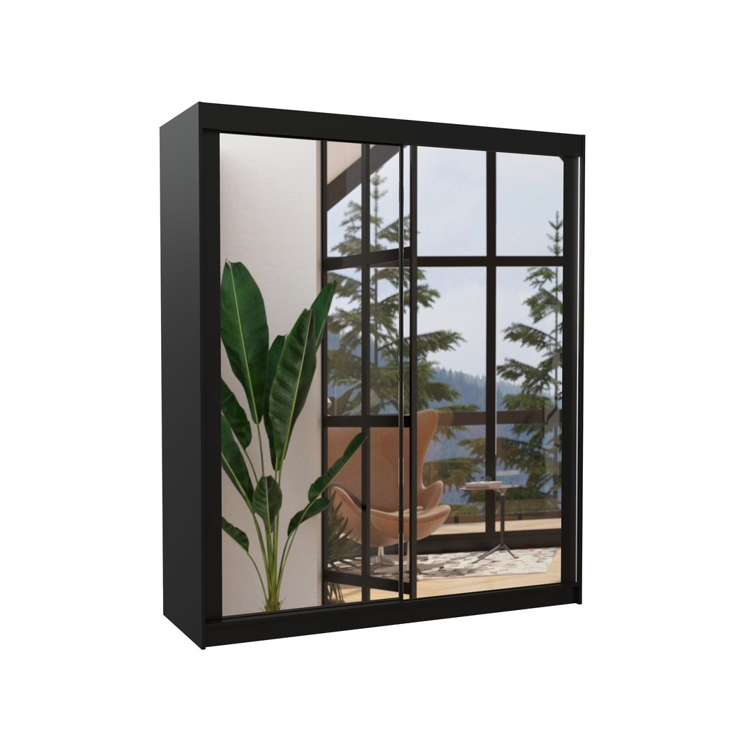 Levně Šatní skříň Morgan 180 cm - ADRK FURNITURE