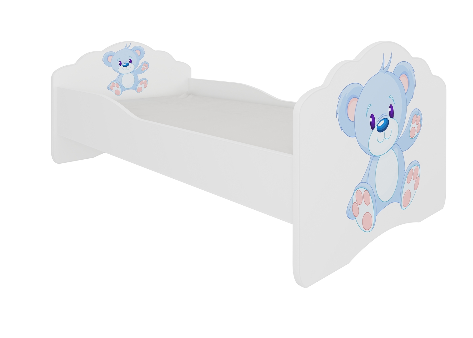 Levně Postel s matrací Casimo Blue Bear 140 cm - ADRK FURNITURE