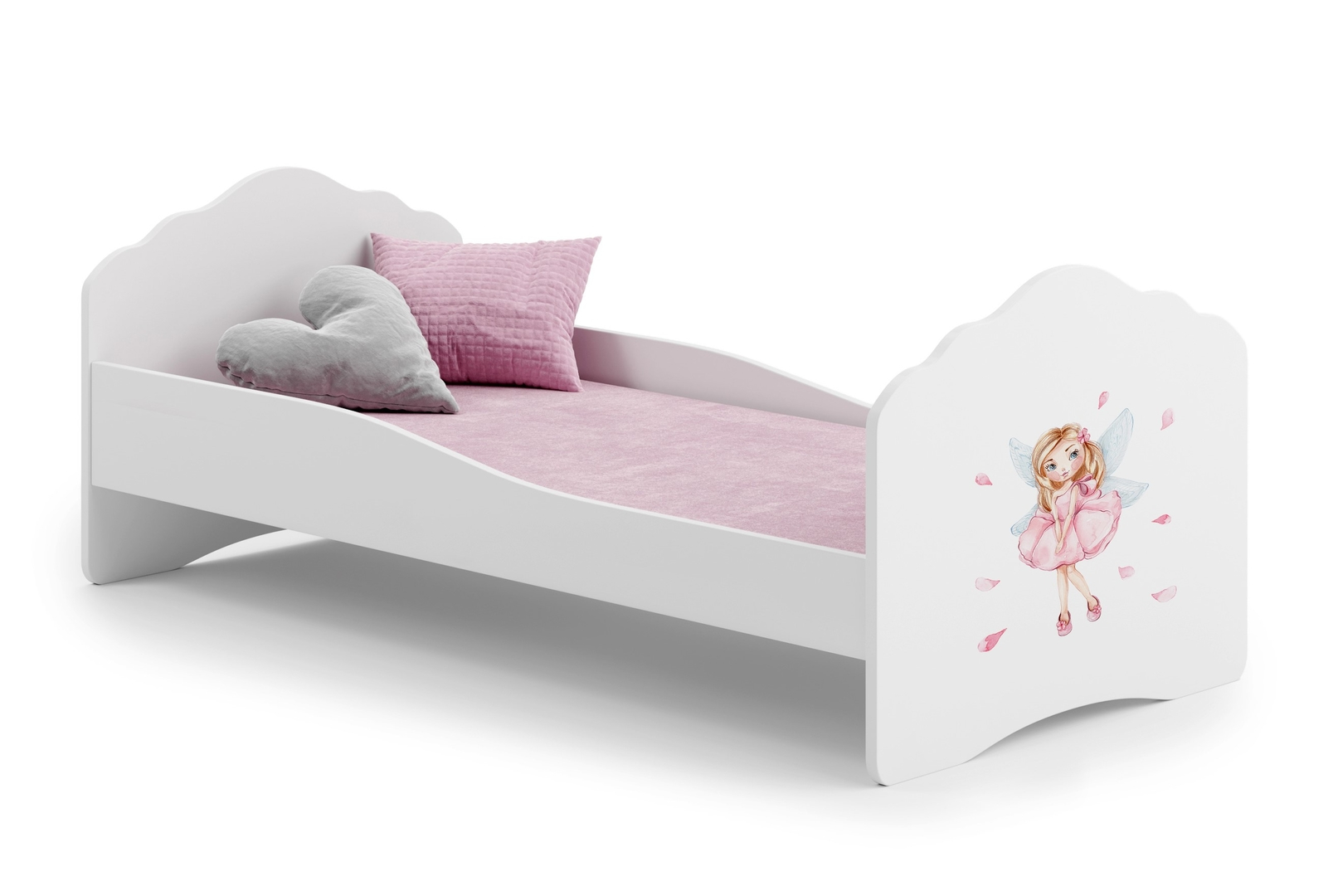 Levně Postel s matrací Casimo Girl With Wing 140 cm - ADRK FURNITURE
