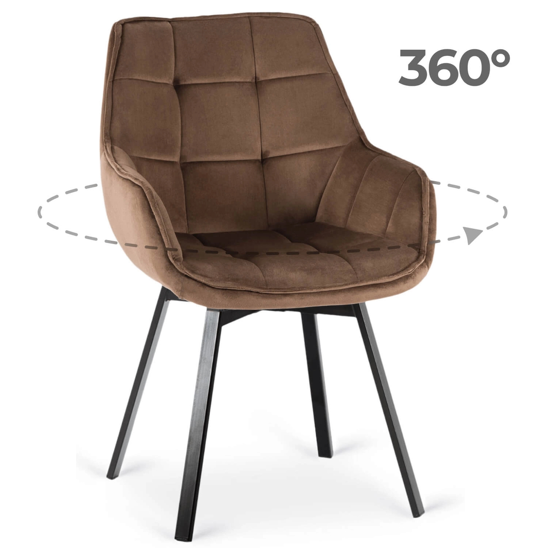 Levně Otočná židle Luna - Mebel Elite