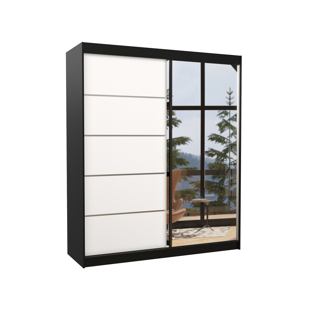 Levně Šatní skříň Caro 180 cm - ADRK FURNITURE