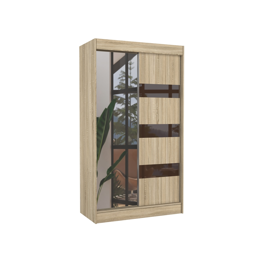 Levně Šatní skříň Toura 120 cm - ADRK FURNITURE