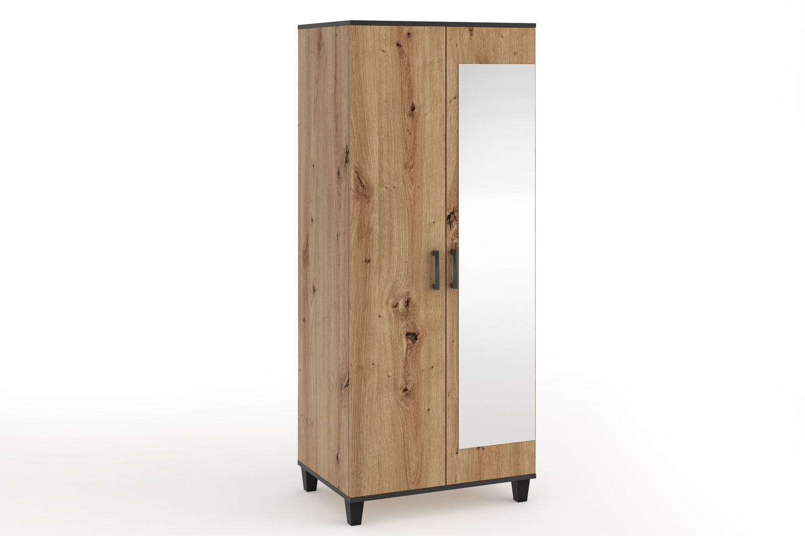 Levně Šatní skříň se zrcadlem Pola - ADRK FURNITURE