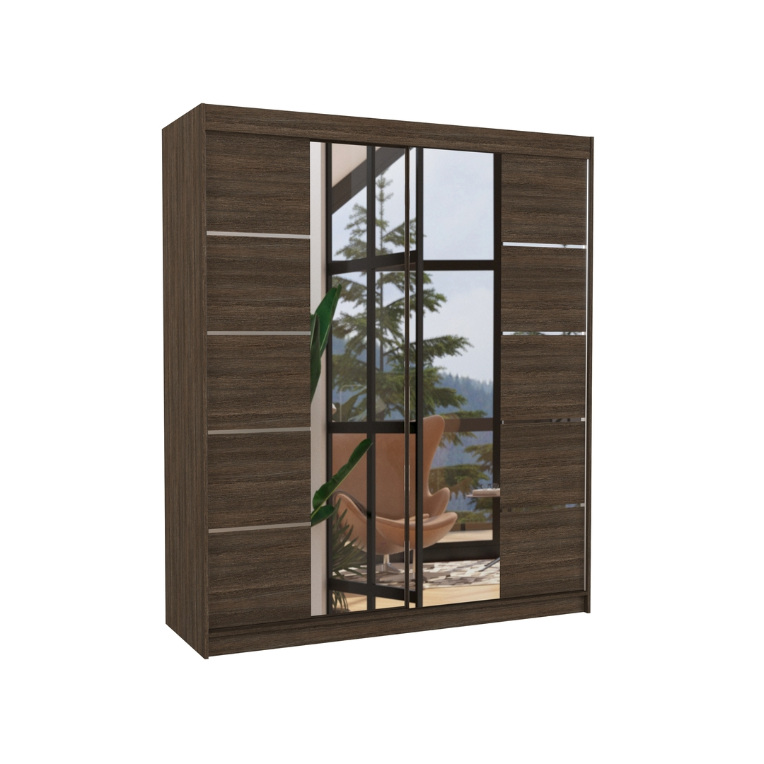 Levně Šatní skříň Traves 180 cm - ADRK FURNITURE