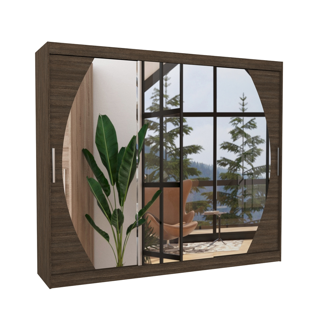 Levně Šatní skříň Cambe 250 cm - ADRK FURNITURE