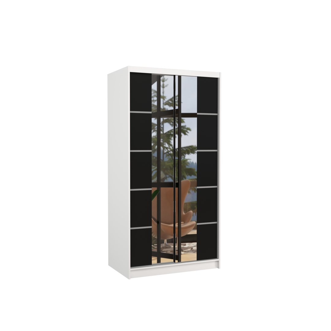 Levně Šatní skříň Ksawer 100 cm - ADRK FURNITURE
