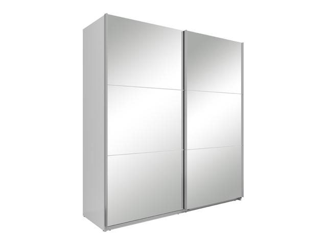 Levně Šatní skříň Neo 200 cm - Black Red White - BRW