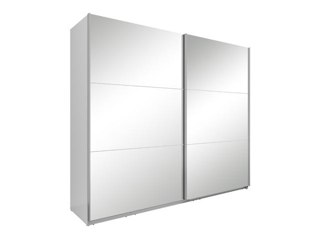 Levně Šatní skříň Neo 250 cm - Black Red White - BRW