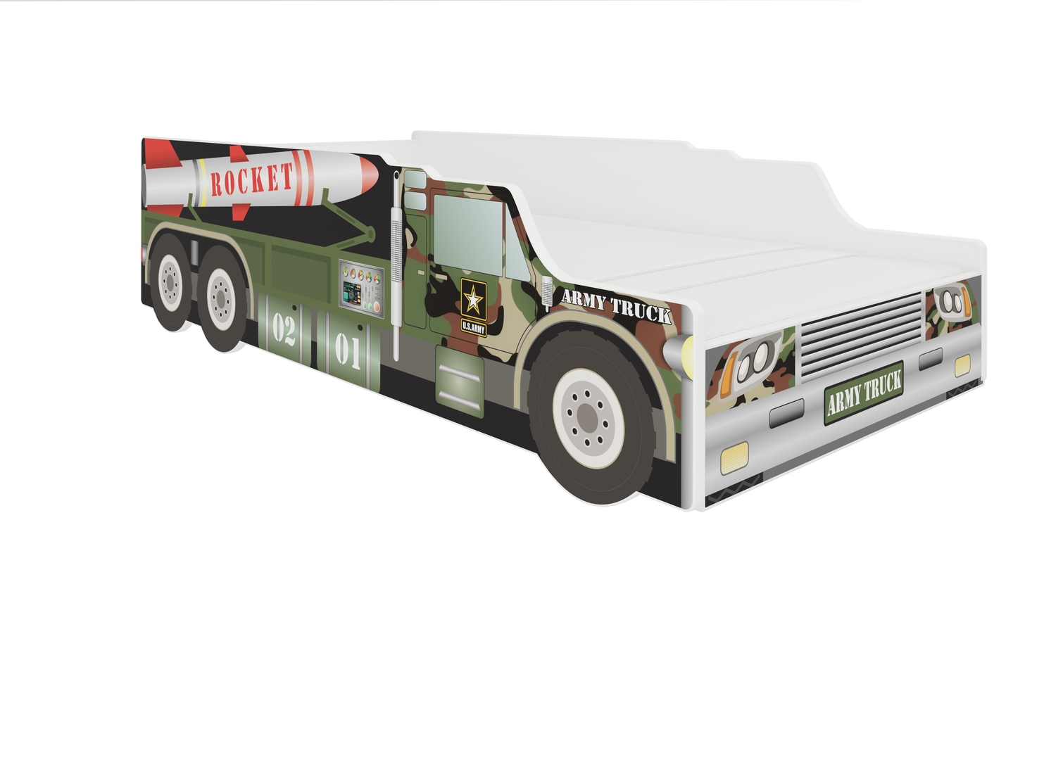 Levně Postel s matrací Rocket 160 cm - ADRK FURNITURE