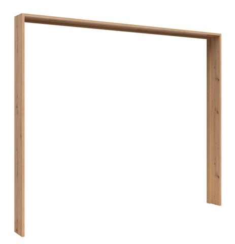 Levně Maskovací lišta k šatní skříni Sindara 270 cm - Black Red White - BRW