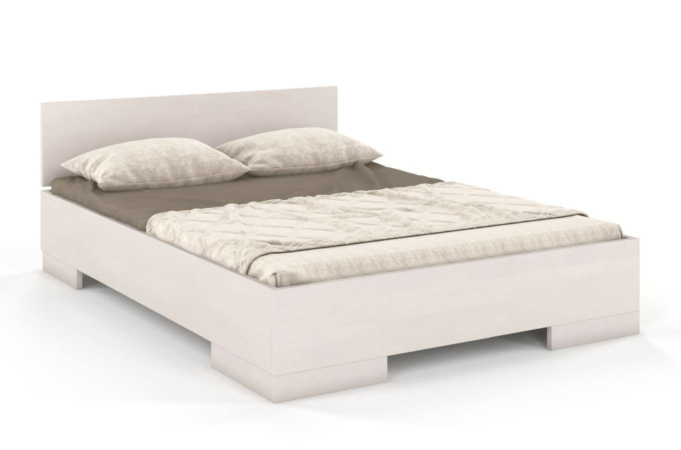 

Dřevěná postel buková 120 s úložným prostorem do ložnice Spectrum maxi long - Skandica
