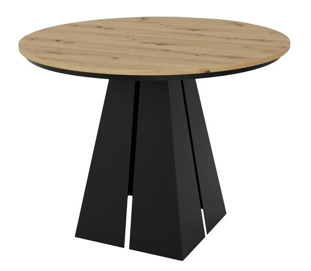 Levně Rozkládací stůl Lorian 100 - Black Red White - BRW