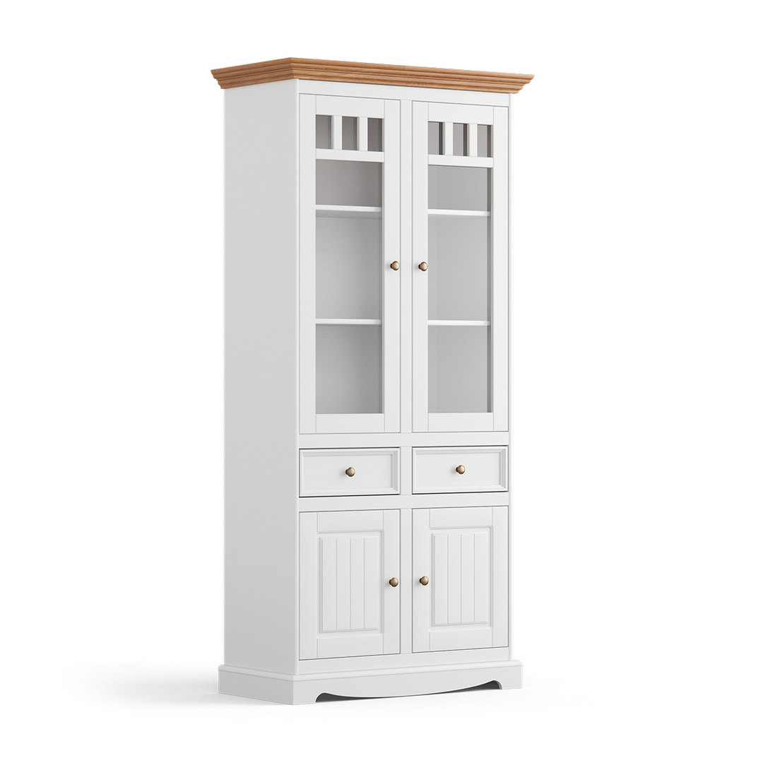 Levně Vitrína 2D Belluno Elegante - Katmandu