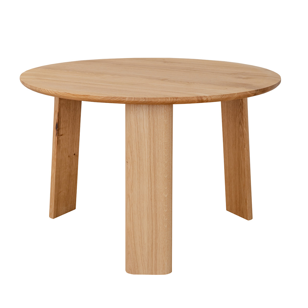 Levně Kulatý dubový konferenční stolek 61 cm Monti - Katmandu