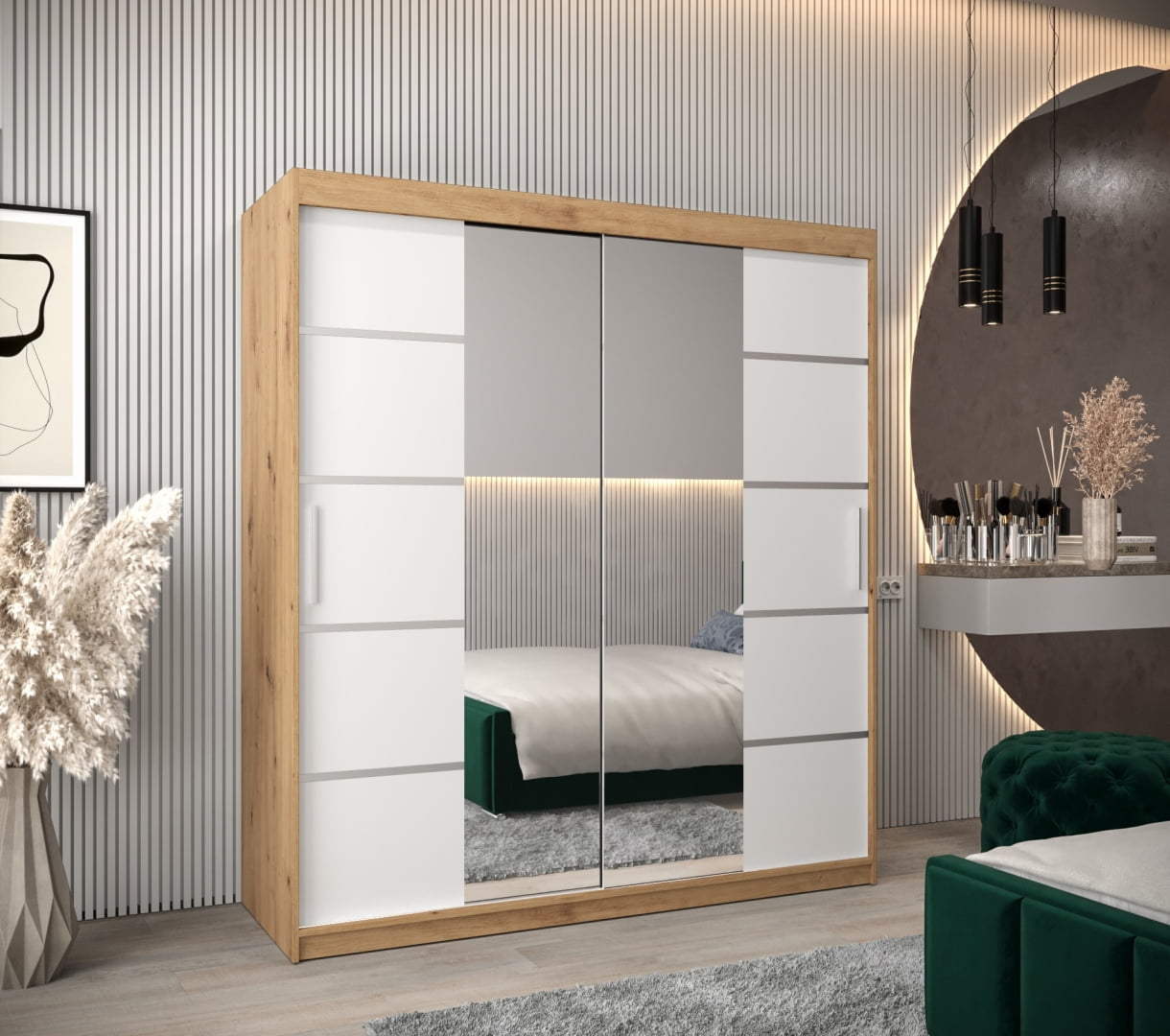 

Skříň s posuvnými dveřmi Verona 4 180 - Abiks Meble