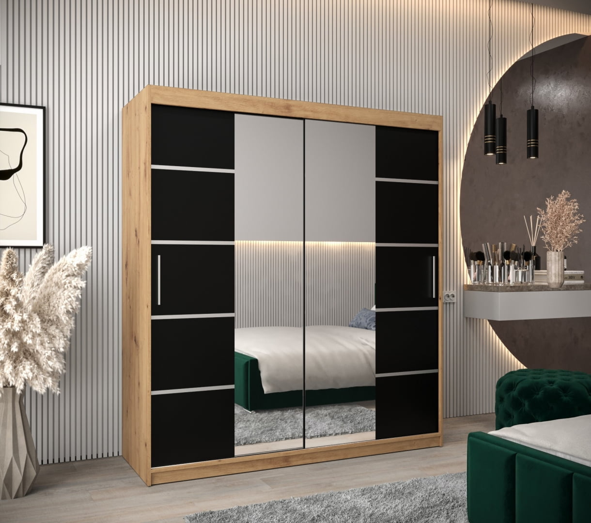 

Skříň s posuvnými dveřmi Verona 4 180 - Abiks Meble