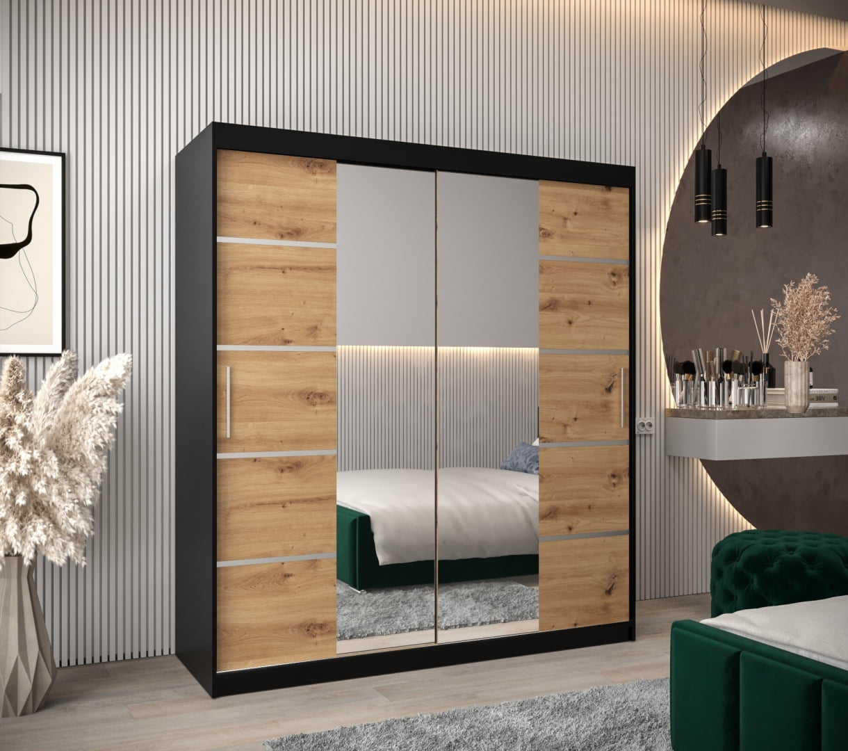 

Skříň s posuvnými dveřmi Verona 4 180 - Abiks Meble