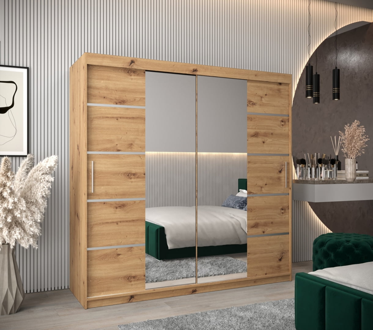 

Skříň s posuvnými dveřmi Verona 4 200 - Abiks Meble