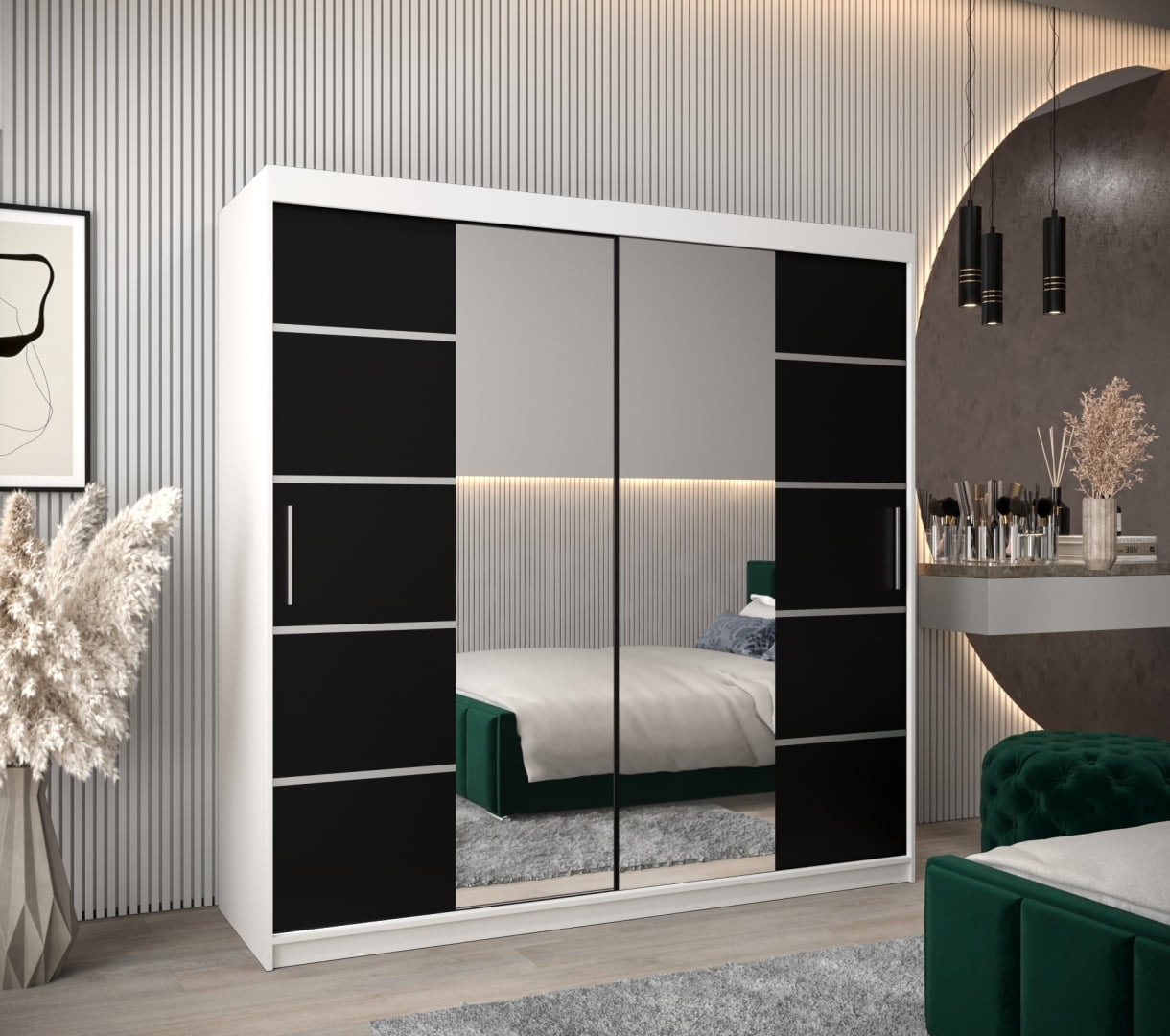 Skříň s posuvnými dveřmi Verona 4 200 - Abiks Meble