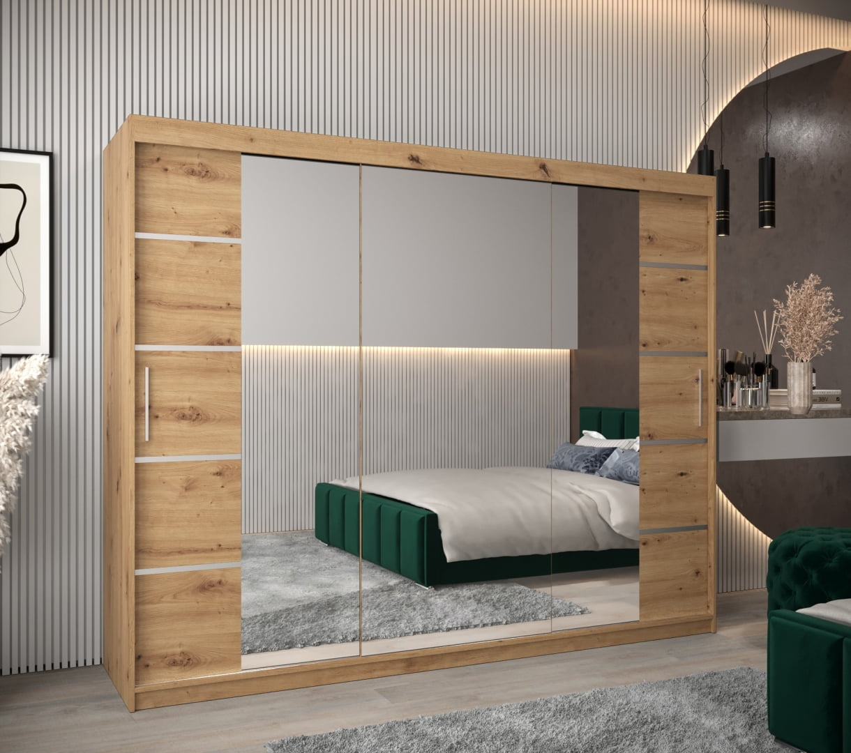 Skříň s posuvnými dveřmi Verona 4 250 - Abiks Meble