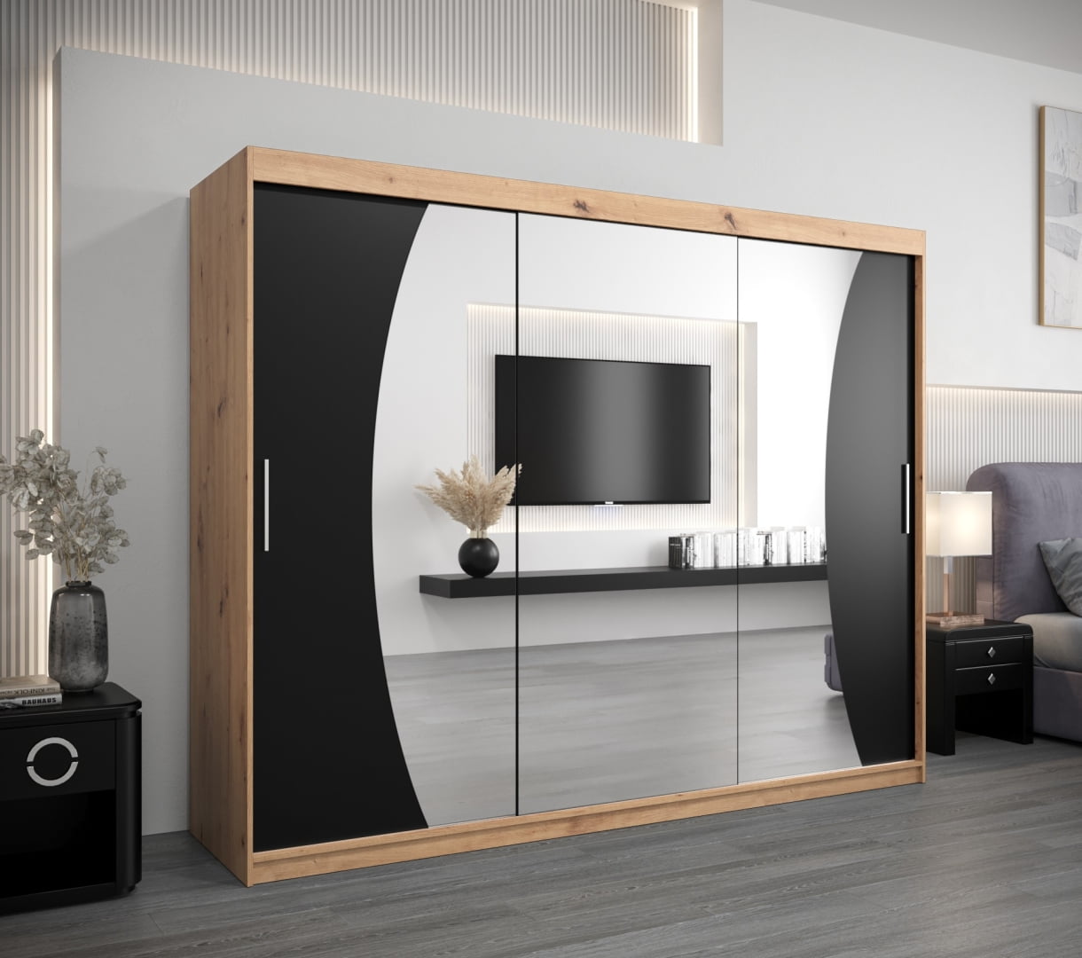 

Skříň s posuvnými dveřmi Wave 250 - Abiks Meble