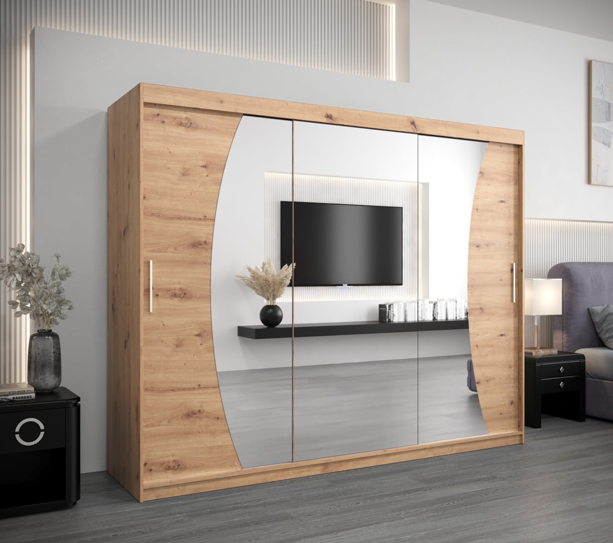 

Skříň s posuvnými dveřmi Wave 250 - Abiks Meble