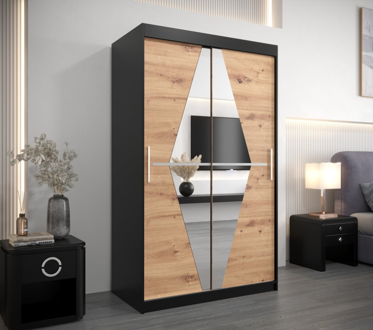

Skříň s posuvnými dveřmi Boliwia 120 - Abiks Meble