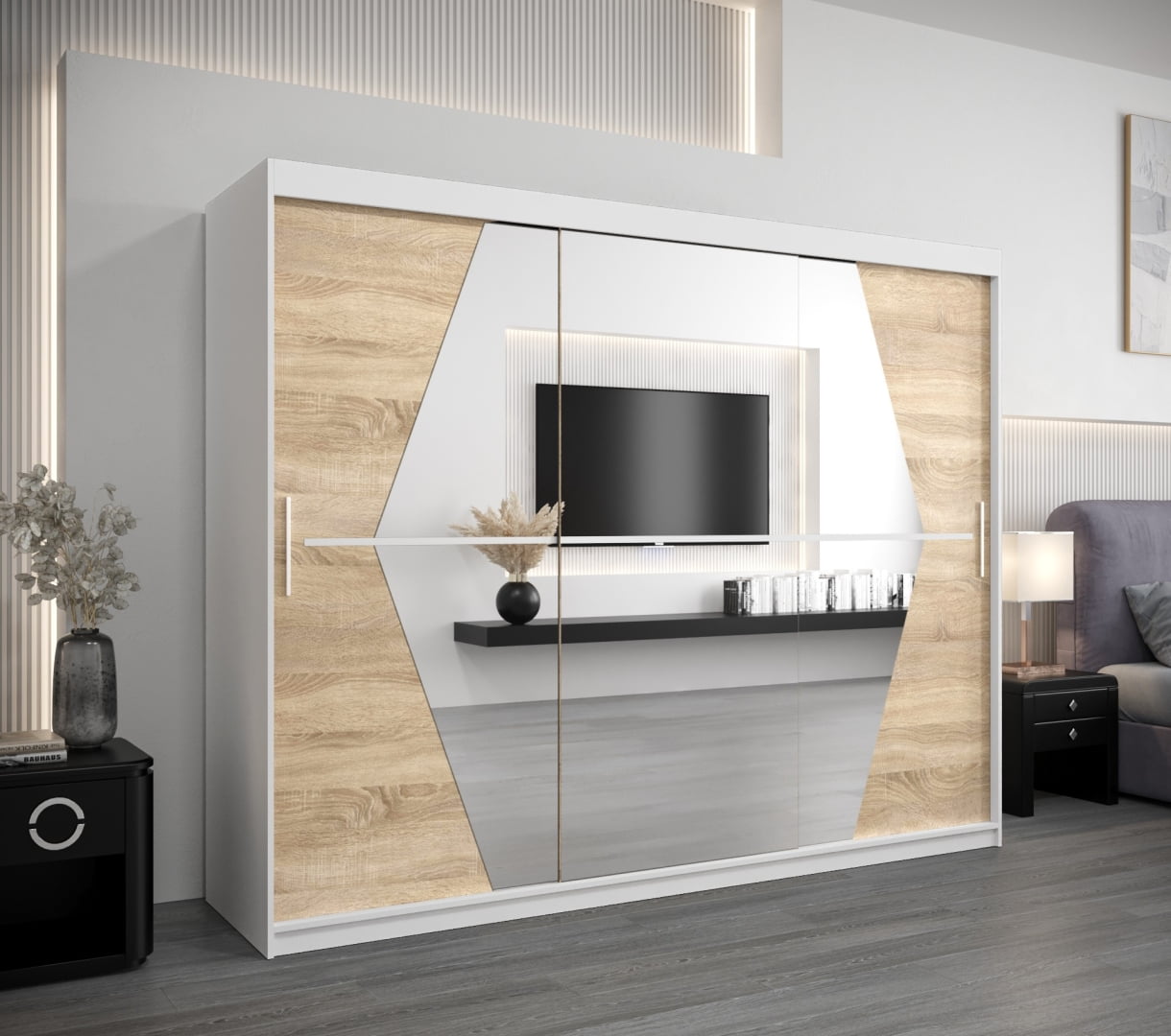 

Skříň s posuvnými dveřmi Boliwia 250 - Abiks Meble