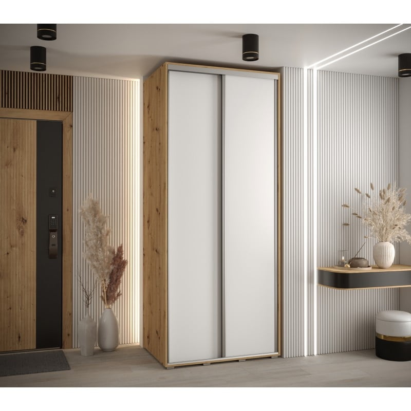 

Šatní skříň s posuvnými dveřmi Davos 1 100, hloubka 60 cm - Abiks Meble