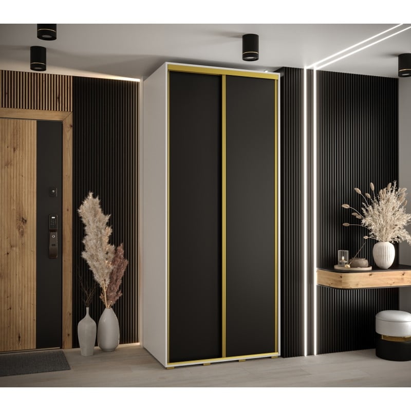 

Šatní skříň s posuvnými dveřmi Davos 1 100, hloubka 60 cm - Abiks Meble