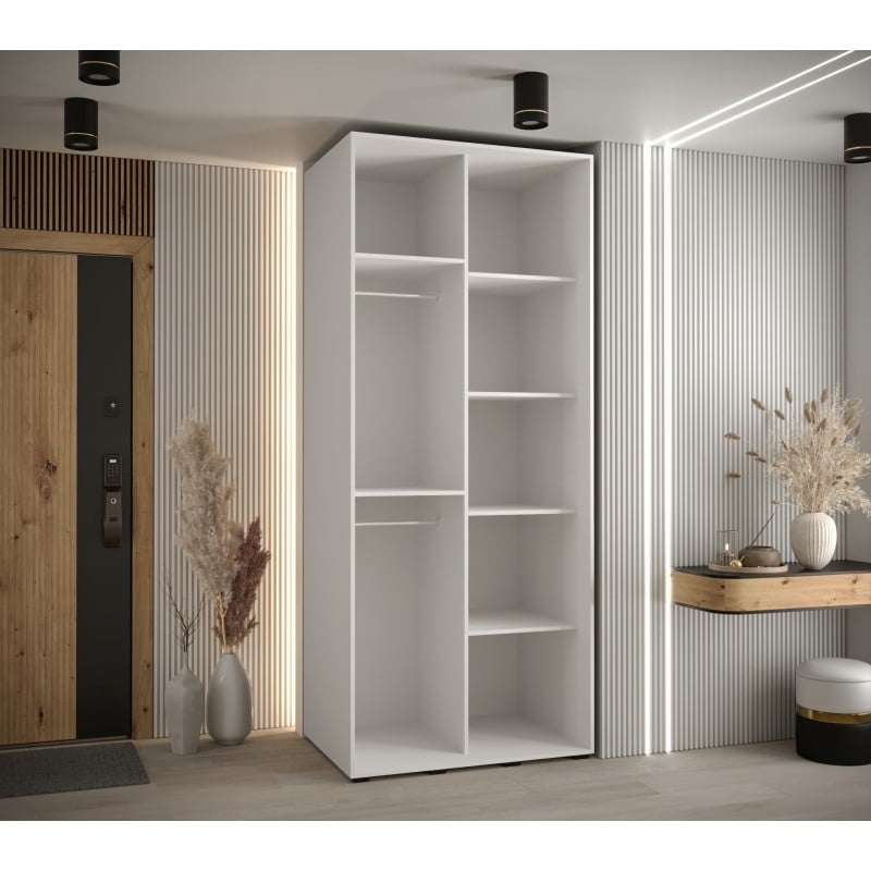

Šatní skříň s posuvnými dveřmi Davos 1 100, hloubka 60 cm - Abiks Meble