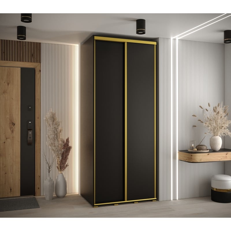 

Šatní skříň s posuvnými dveřmi Davos 1, 110, hloubka 60 cm - Abiks Meble
