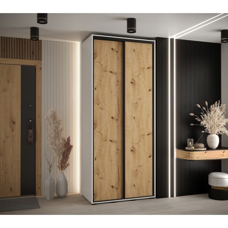 

Šatní skříň s posuvnými dveřmi Davos 1 120, hloubka 45 cm - Abiks Meble