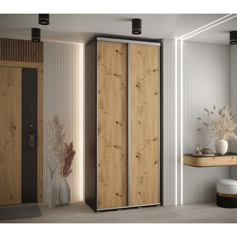 

Šatní skříň s posuvnými dveřmi Davos 1 120, hloubka 45 cm - Abiks Meble