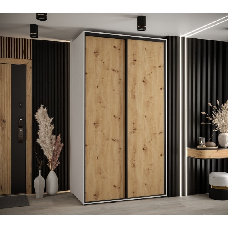 

Šatní skříň s posuvnými dveřmi Davos 1 130, hloubka 60 cm - Abiks Meble