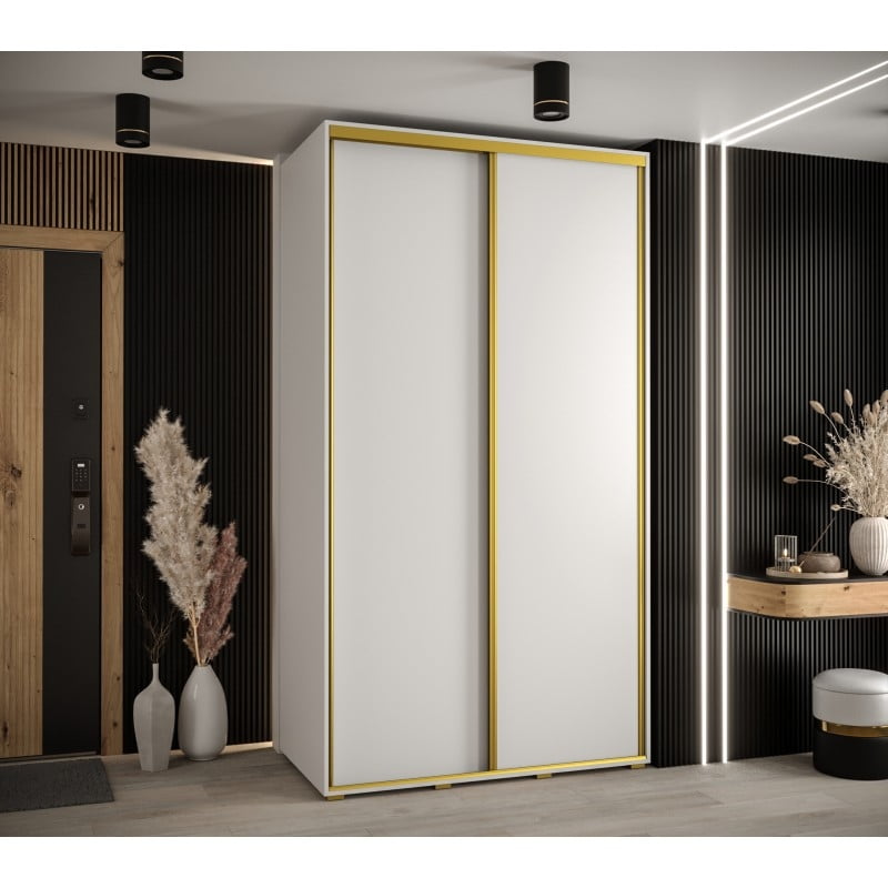 Šatní skříň s posuvnými dveřmi Davos 1 130, hloubka 60 cm - Abiks Meble