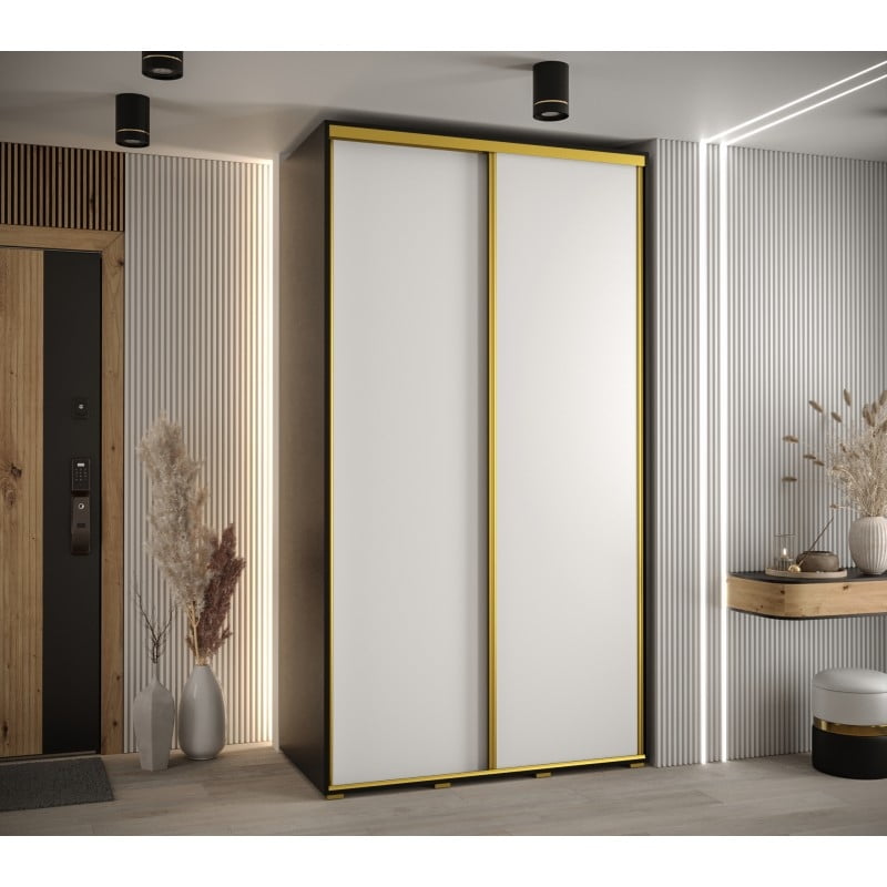 

Šatní skříň s posuvnými dveřmi Davos 1 130, hloubka 60 cm - Abiks Meble