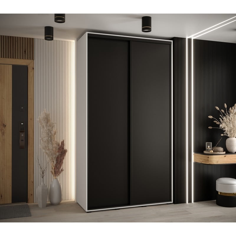 Šatní skříň s posuvnými dveřmi Davos 1 130, hloubka 45 cm - Abiks Meble