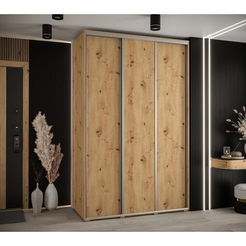 Levně Šatní skříň s posuvnými dveřmi Davos 1 150, hloubka 60 cm - Abiks Meble