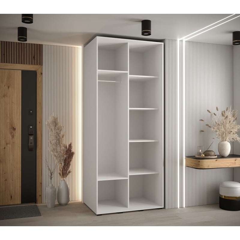 

Šatní skříň s posuvnými dveřmi Davos 2 110, hloubka 60 cm - Abiks Meble
