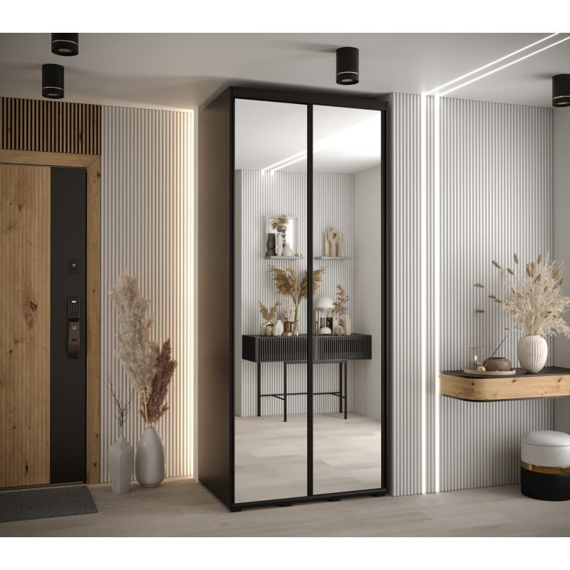 

Šatní skříň s posuvnými dveřmi Davos 2 120, hloubka 60 cm - Abiks Meble