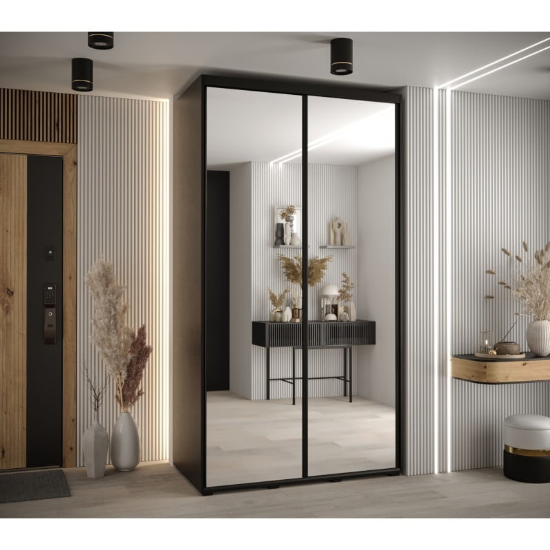

Šatní skříň s posuvnými dveřmi Davos 2 130, hloubka 60 cm - Abiks Meble