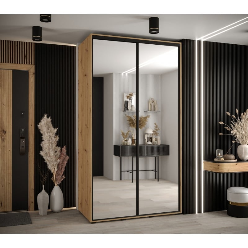 

Šatní skříň s posuvnými dveřmi Davos 2 140, hloubka 60 cm - Abiks Meble