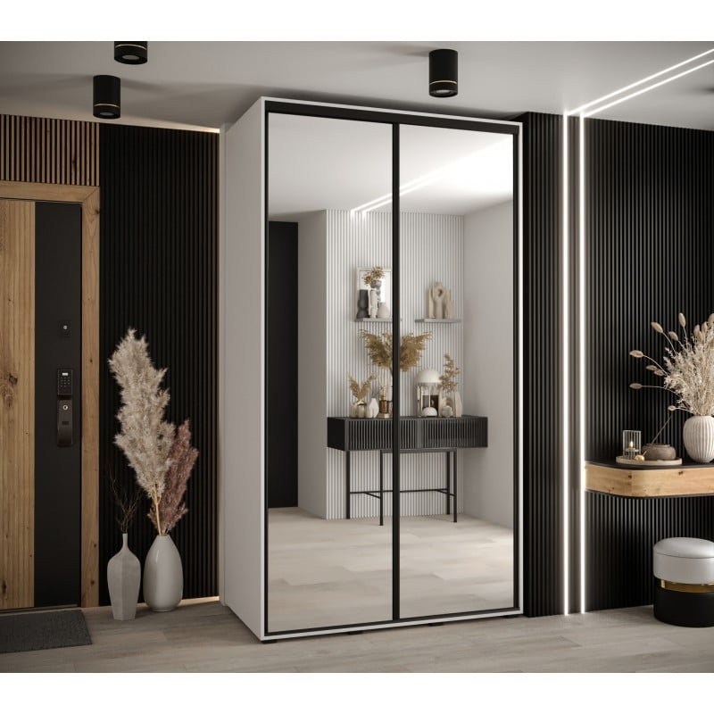 

Šatní skříň s posuvnými dveřmi Davos 2 140, hloubka 60 cm - Abiks Meble
