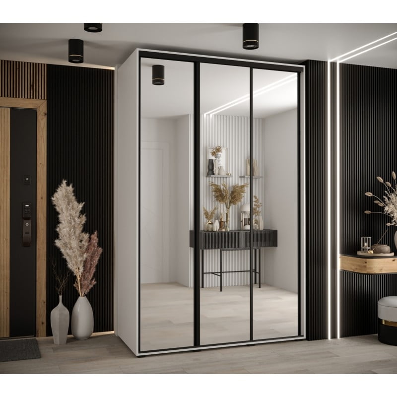

Šatní skříň s posuvnými dveřmi Davos 2 160, hloubka 60 cm - Abiks Meble