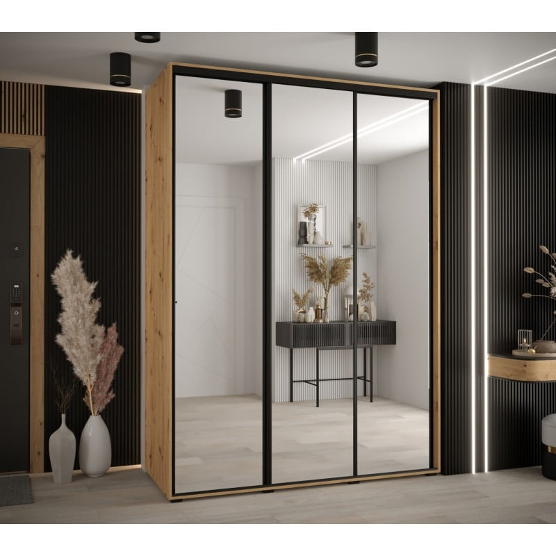 

Šatní skříň s posuvnými dveřmi Davos 2 170, hloubka 60 cm - Abiks Meble