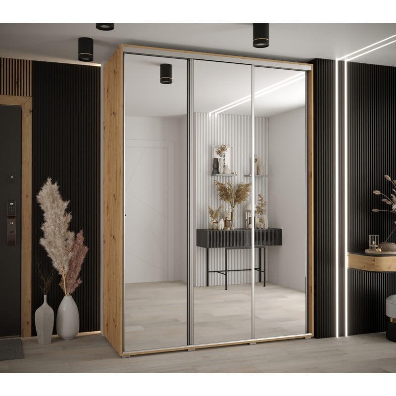 

Šatní skříň s posuvnými dveřmi Davos 2 170, hloubka 60 cm - Abiks Meble